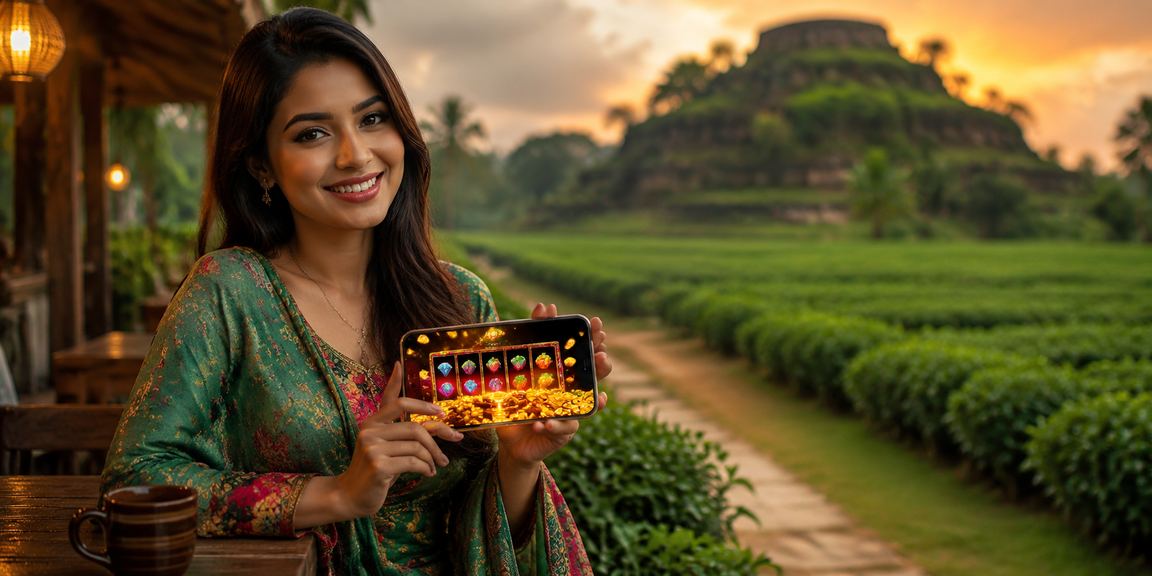 কুমিল্লার টি বাগানে স্লট গেম খেলা